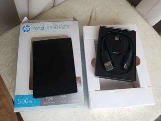    HP P600 500GB Portable USB 3.1 External SSd 