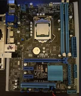   Asus B75M-A  