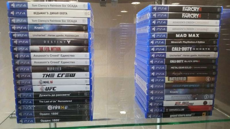 Покупка, прокат лицензионных дисков для Sony PS4, PS5 (Смотрите список игр)