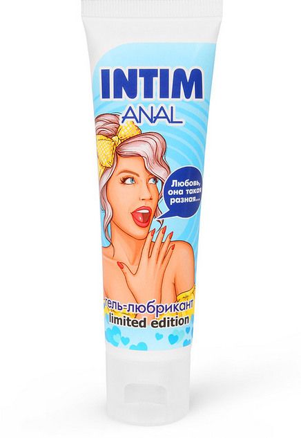 Гель-лубрикант для анального секса Intim anal из серии Intim in the city