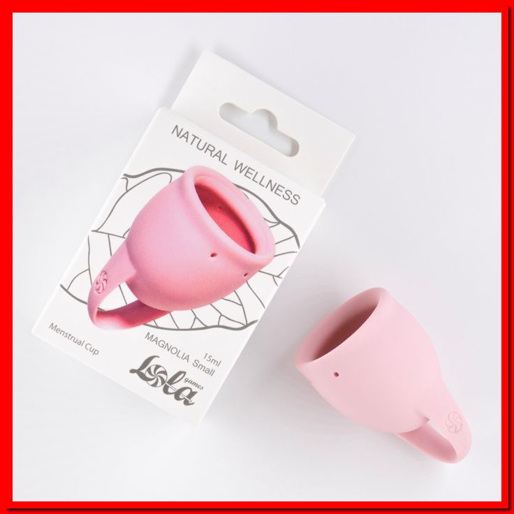 Менструальная чаша Natural Wellness Magnolia 15 ml light pink Арт: 4000-15lola