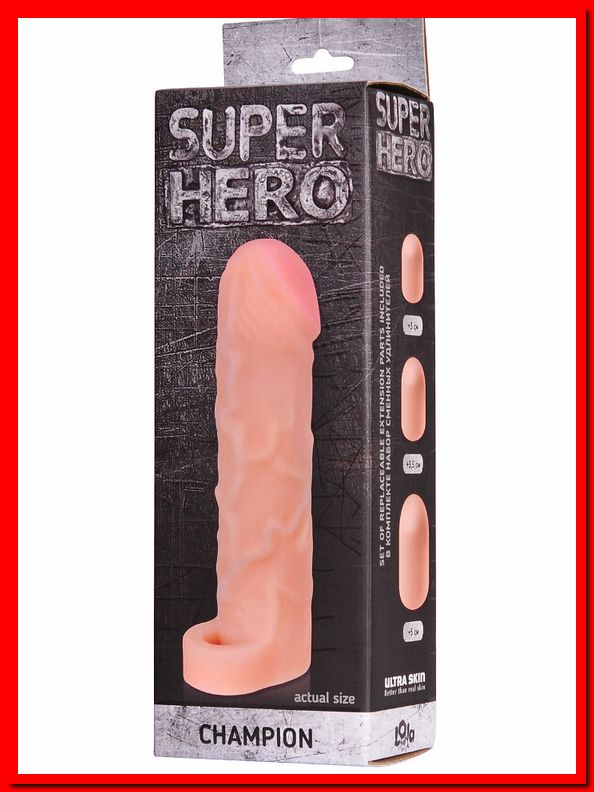 Фаллоудлинитель SUPER HERO Champion 7001-03lola