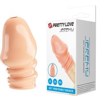 Новинка! Рельефная насадка на пенис Pretty Love Jeremy BI-026249