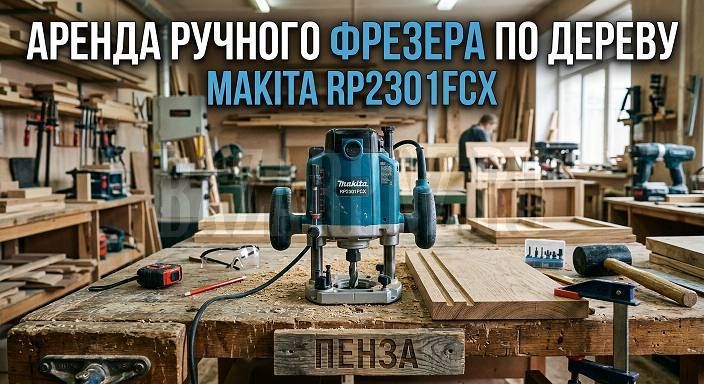 ������ ������� ������� �� ������ Makita RP2301 FCX � �����