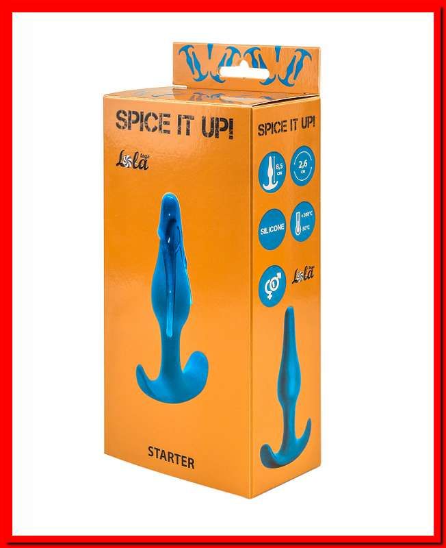 Анальная пробка Spice it up Starter Aquamarine 8007-03lola
