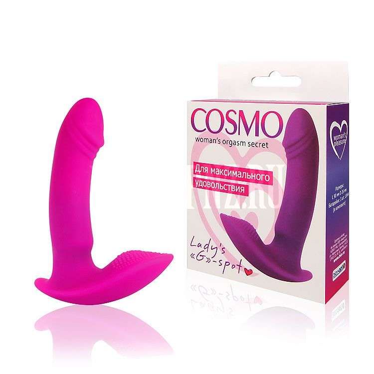 Вибромассажер для клитора и точки G из коллекции "COSMO" арт. CSM-23043