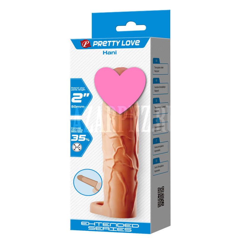 Насадка на пенис "Hani Extended Series" от бренда PRETTY LOVE арт. BI-026255