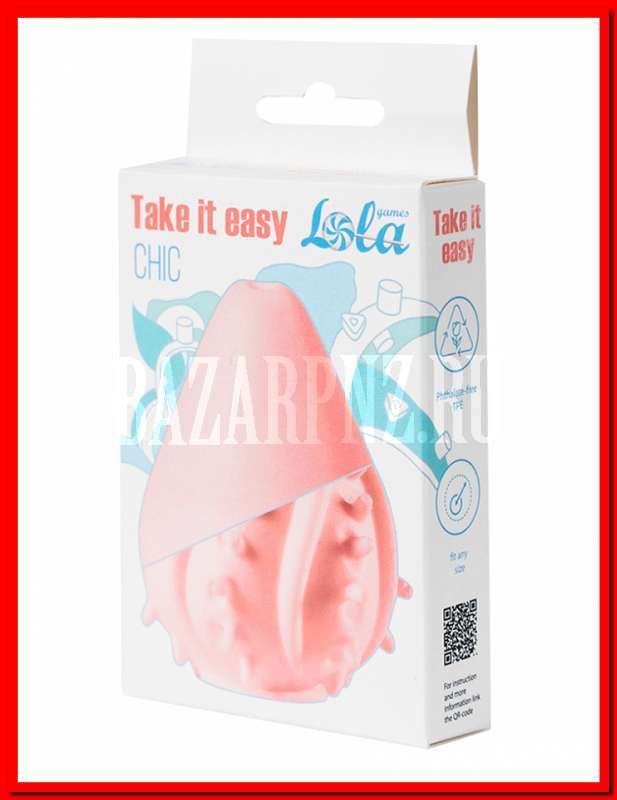 Мастурбатор яйцо Take it Easy Chic Peach 9022-02lola