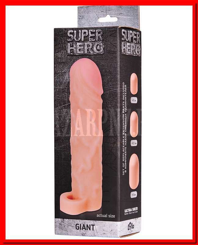 Фаллоудлинитель SUPER HERO Giant 7001-01lola
