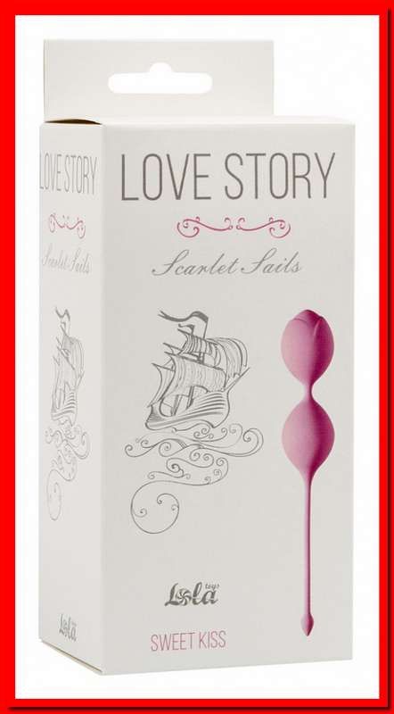 Вагинальные шарики Love Story Scarlet Sails Sweet Kiss 3003-01Lola