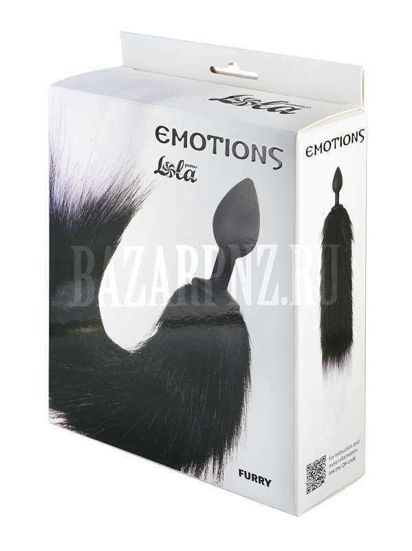 Анальная Пробка с Хвостом Emotions Furry 4050-02lola