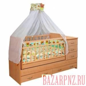 Детская кроватка трансформер Ульяна