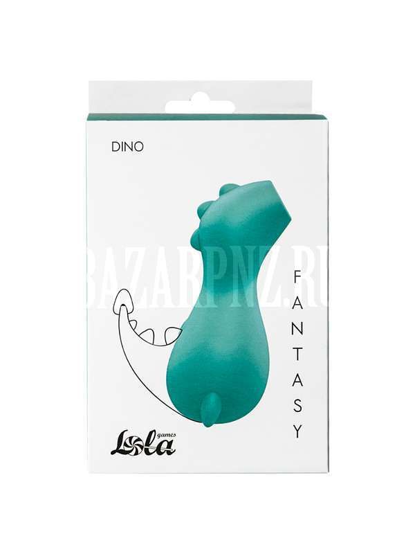 Вакуумно-волновой стимулятор клитора Dino из коллекции Fantasy 7903-01lola