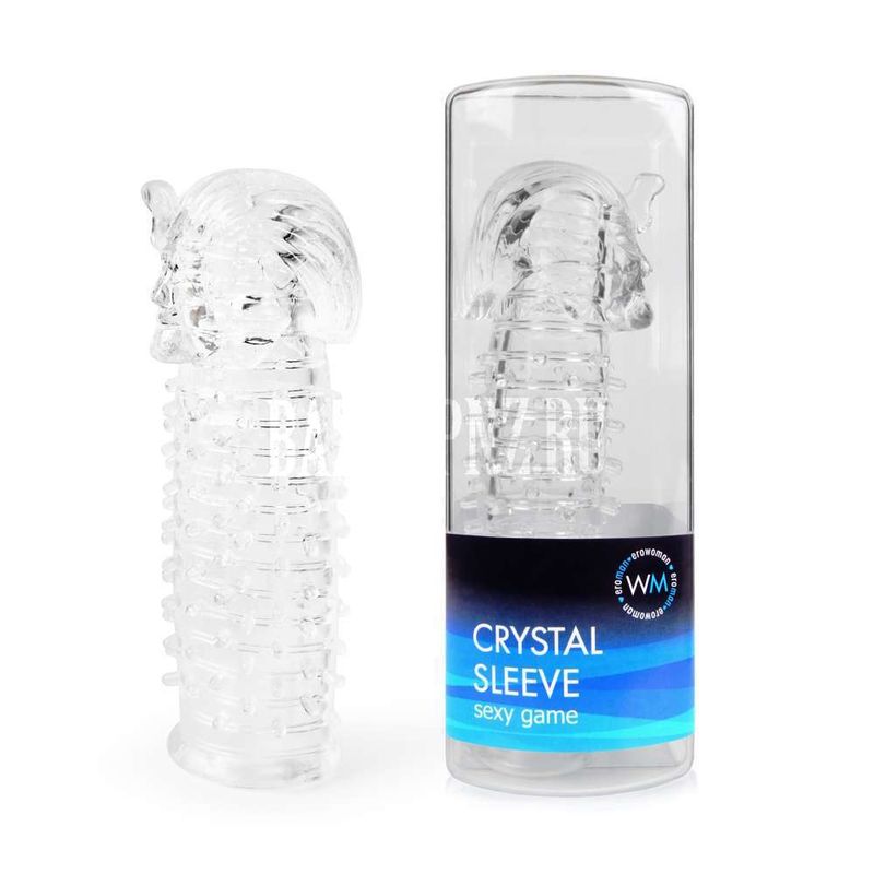 Насадка закрытая Crystal sleeve Фараон L 135 мм D 22 мм арт. EE-10010