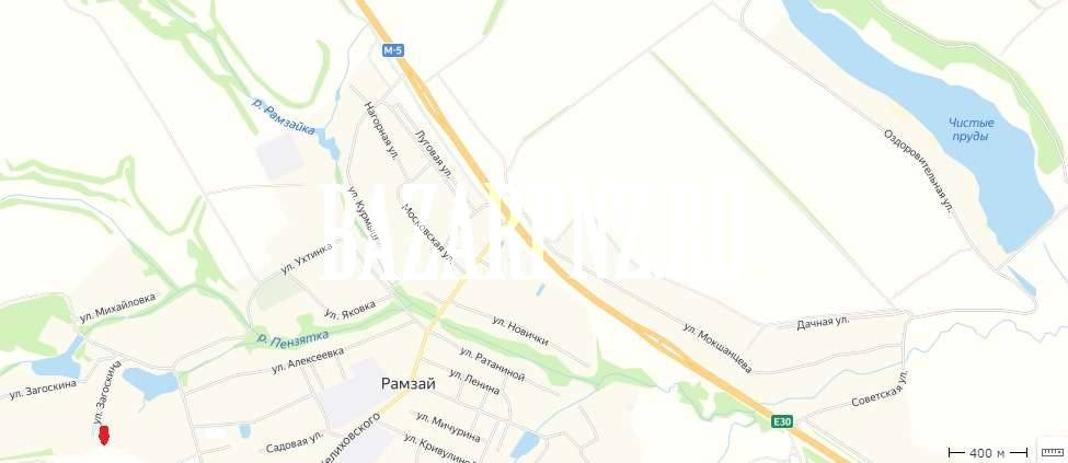 Продается земельный участок под ИЖС село Рамзай ул. Нагорная 32