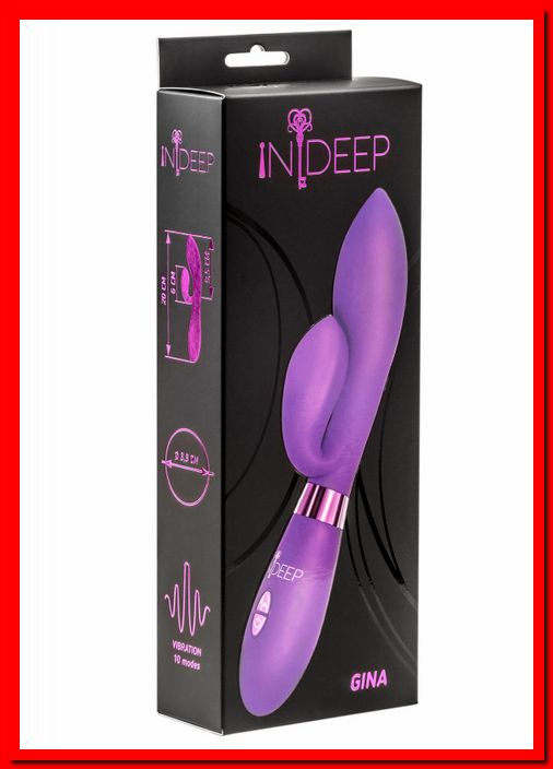 Вибратор Indeep Gina Purple Артикул: 7700-02indeep