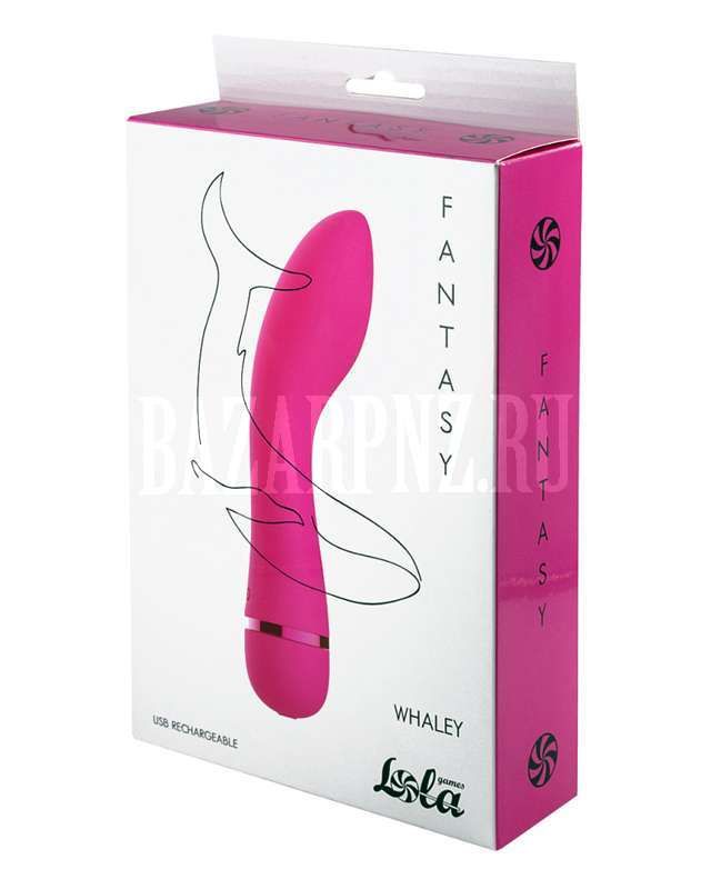Прекрасный подарок! -Перезаряжаемый вибратор Fantasy Whaley Pink 7911-02lola