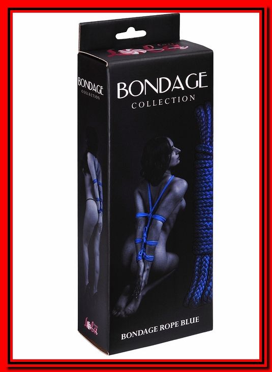 Веревка Bondage Collection Blue 1040-02lola