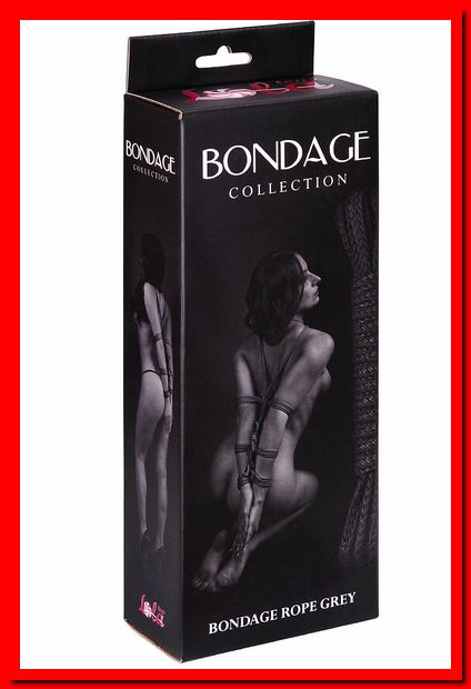 Веревка Bondage Collection Grey 9 метров 1040-03lola