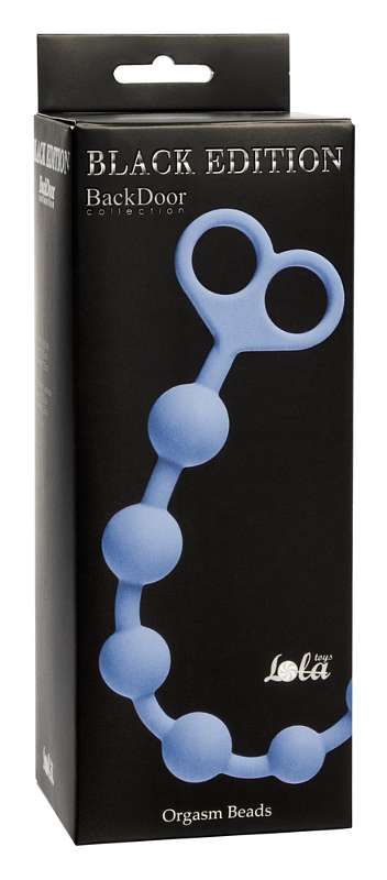 Анальная цепочка "Orgasm Beads" Blue 4201-02Lola