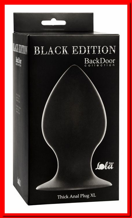 Анальная пробка Thick Anal Plug XL 4208-01Lola