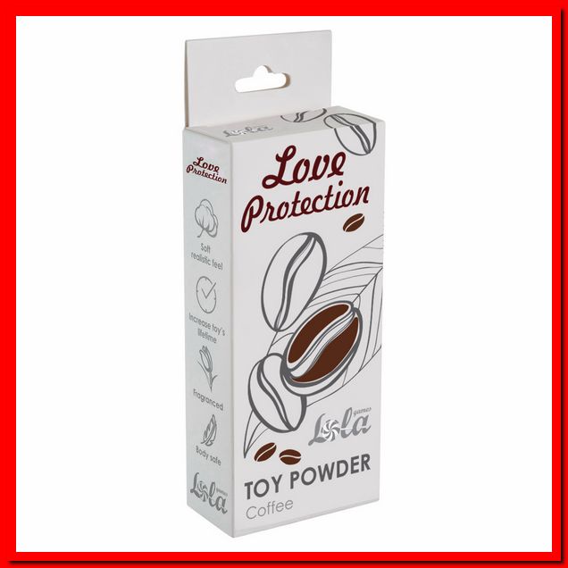 Пудра для игрушек ароматизированная Love Protection в ассортименте