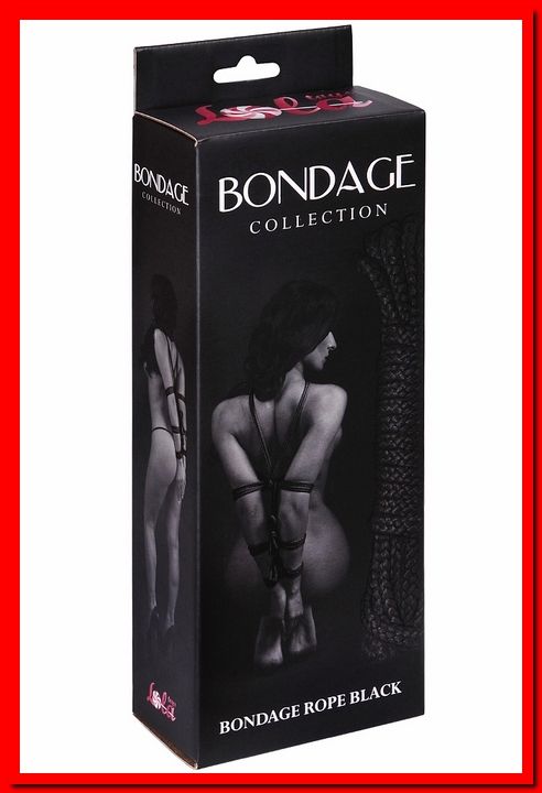 Веревка Bondage Collection Black 9 метров 1040-01lola