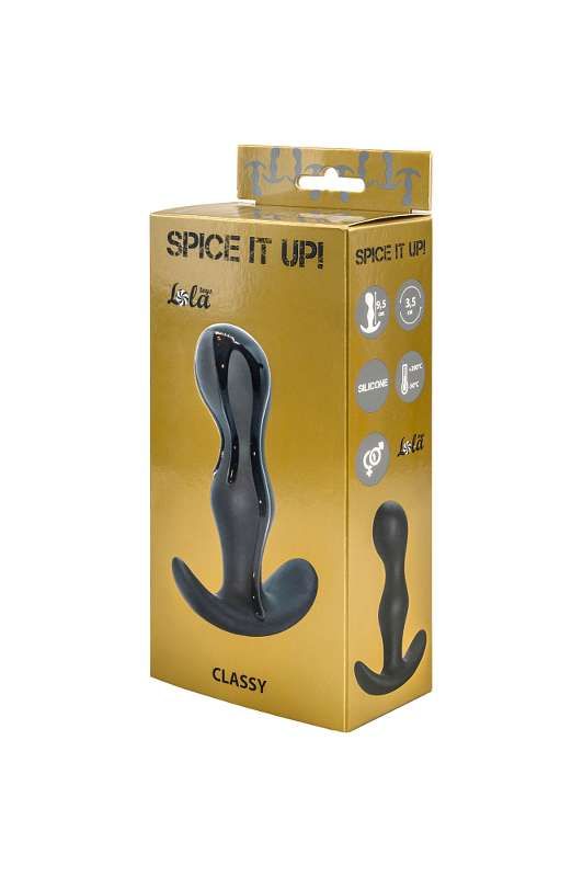 Анальная пробка Spice it up Classy Dark Grey 8013-02lola