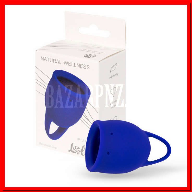 Менструальная чаша Natural Wellness Iris 15 ml blue артикул: 4000-07lola