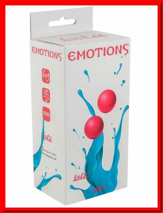 Вагинальные шарики без сцепки Emotions Lexy Small pink 4014-02Lola