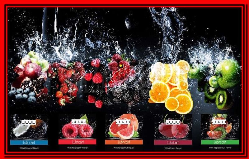 Съедобные лубриканты JUJU в большом ассортименте