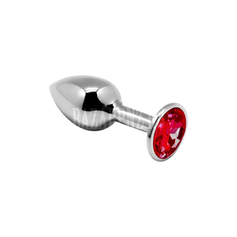 Анальная пробка Mini Metal Butt Plug Anal Pleasure Red