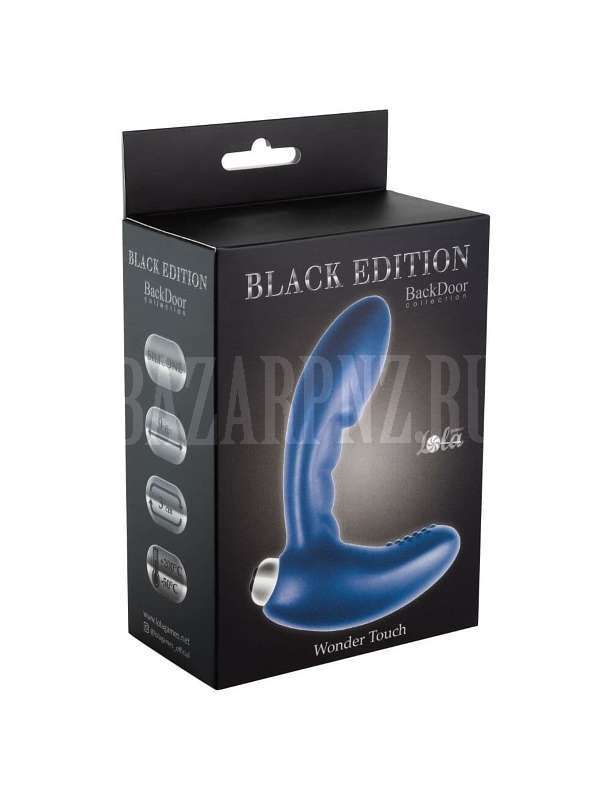 Стимулятор простаты с вибрацией Wonder Touch Blue 4220-03Lola