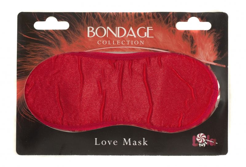 Маска на глаза для сексуальных игр и для сна BONDAGE 1030-02Lola