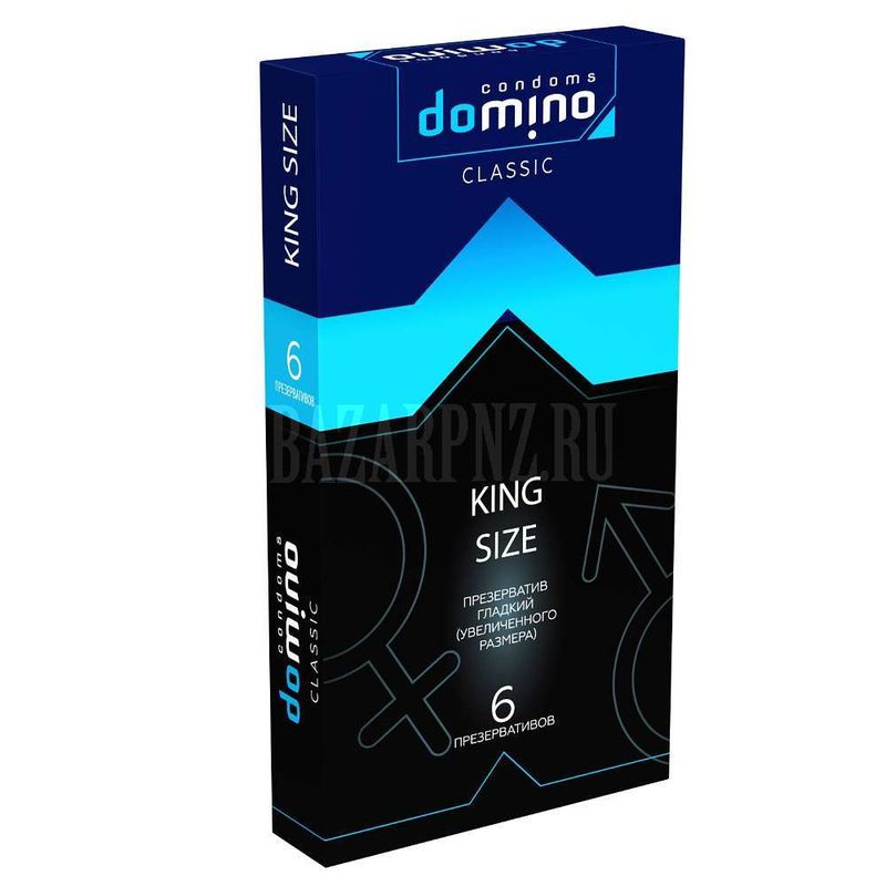 Презервативы "DOMINO" упаковка из 6 штук в большом ассортименте